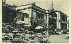 Historische Postkarte der Außenwirtschaft des Gesellschaftshauses
Quelle: Sigrid Daph