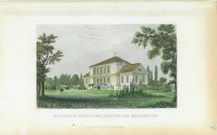 Das Gesellschaftshaus um 1840 im Friedrich Wilhelm Garten
Quelle: Telemann Zentrum für Pflege und F